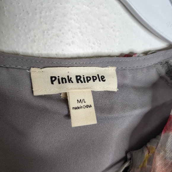 Pink Ripple jumpsuits size M/L Long sleeves multicolor - Picture 10 of 12